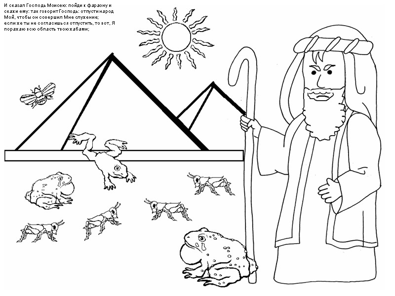 И сказал Господь Моисею: пойди к фараону и скажи ему: так говорит Господь: отпусти